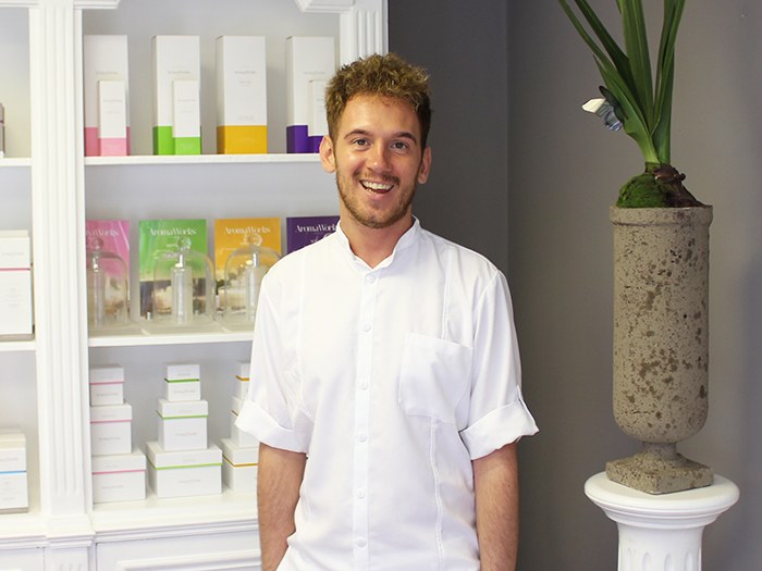 Chris is delighted with the success of the Wellington Street Day Spa